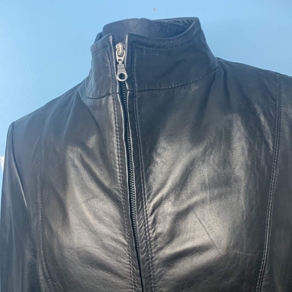 Comstock Rc Expeditions Soft Leather Jacket In Bl… - image 6